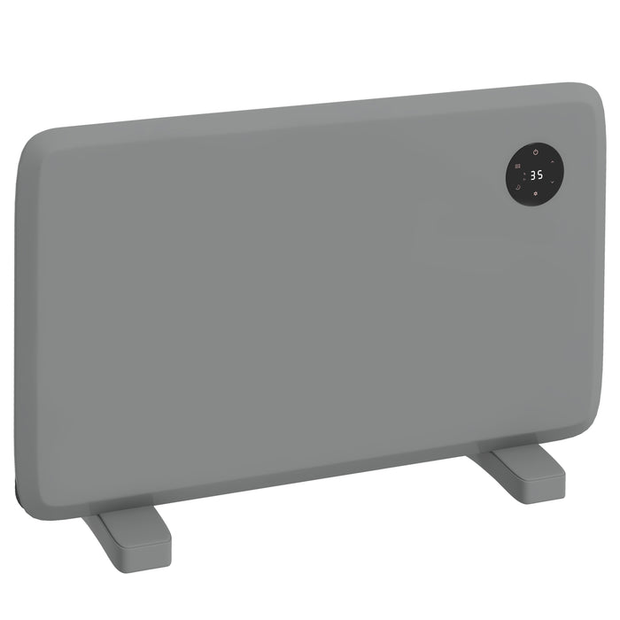 Plushridge Slim Convector Panel Heater 1200W with Weekly Timer