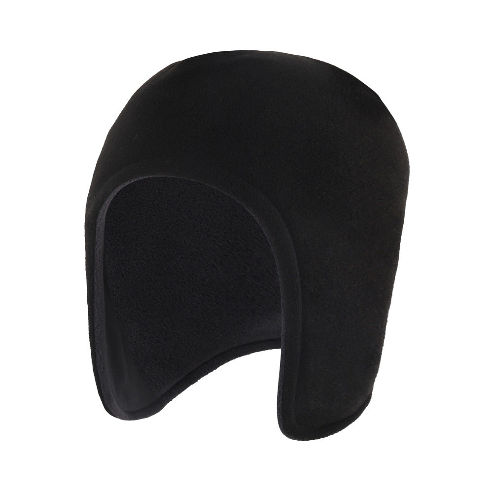 Polar fleece cap with ear flaps