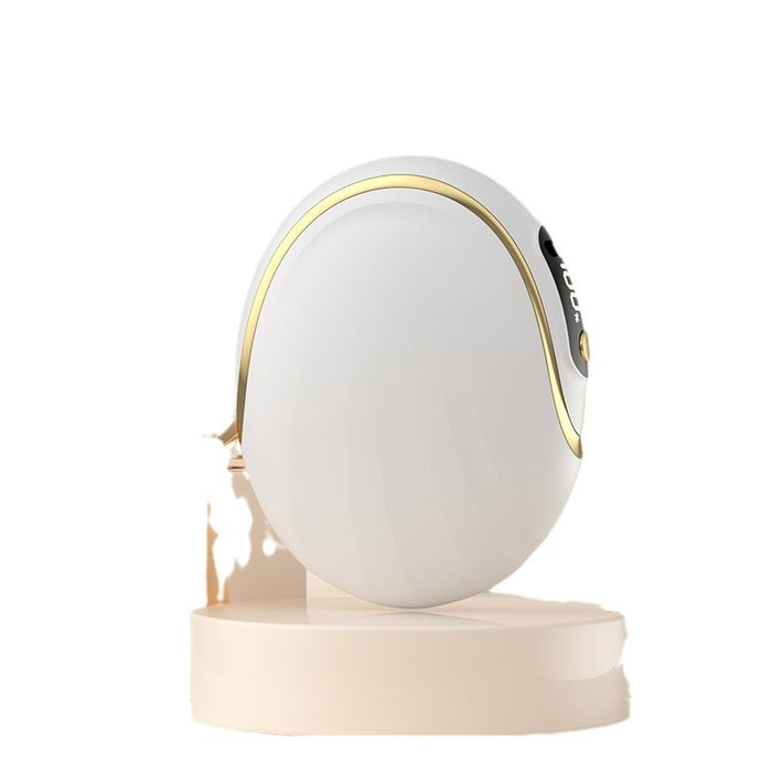 Plushridge Egg-Shaped Rechargeable Hand Warmer with Display