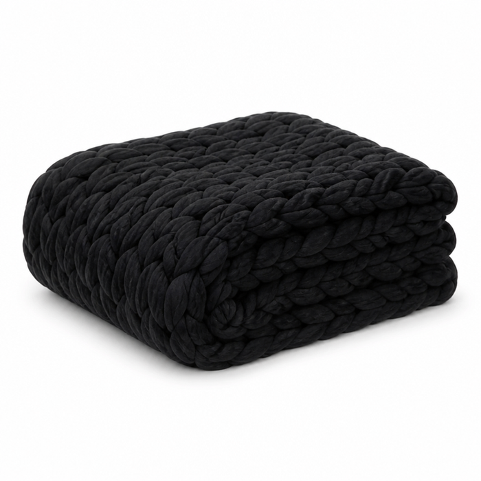Plushridge™ Breathable Temperature-Regulating Weighted Blanket, Washable