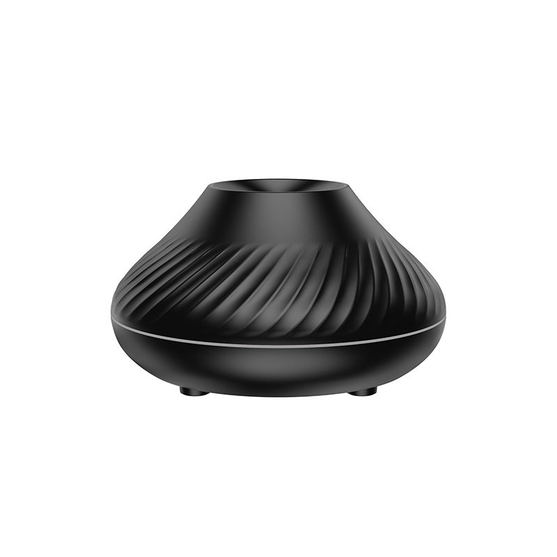 Volcano Flame Aroma Diffuser, 130 ml with 7 LED Colors, USB