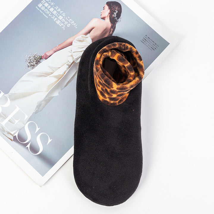 Non-Slip Thermal Socks with Silicone Grips for Indoor Wear