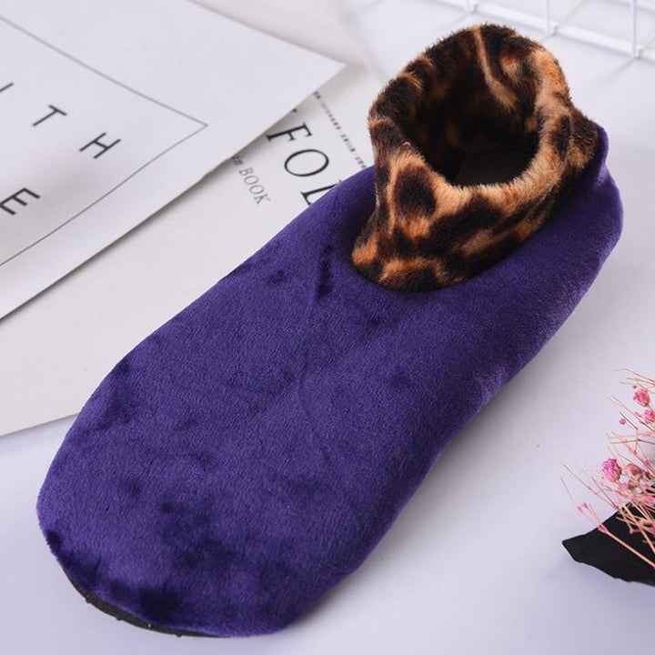 Non-Slip Cotton Grip Socks with Silicone Sole