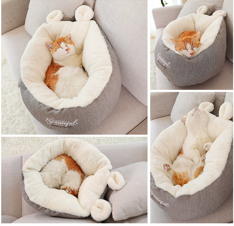 Warm Dog Bed Sleeping Bag for Puppies and Small Dogs