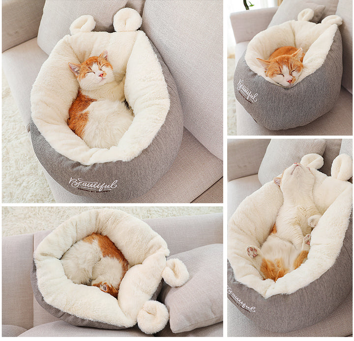 Warm Dog Bed Sleeping Bag for Puppies and Small Dogs