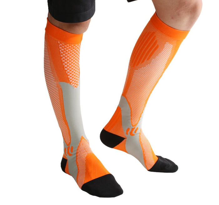 Plushridge Graduated Compression Knee Socks for Running and Travel