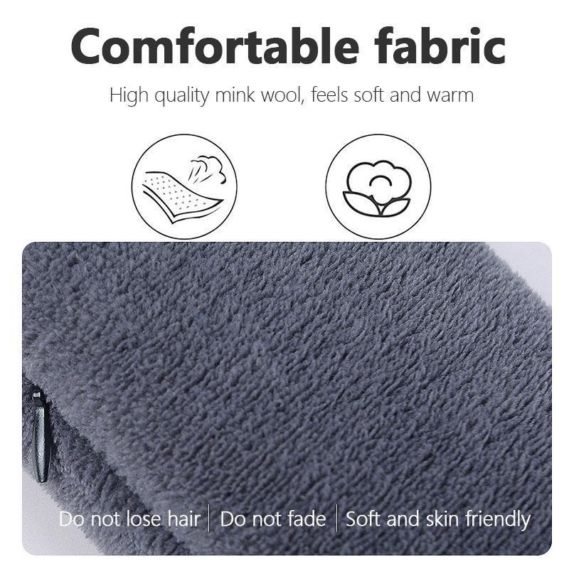 Heated Scarf with Vibration Massage and 3000 mAh Battery – Plushridge