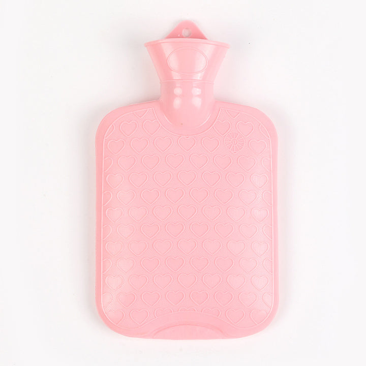 Hot Water Bottle in Transparent PVC, 1L or 2L