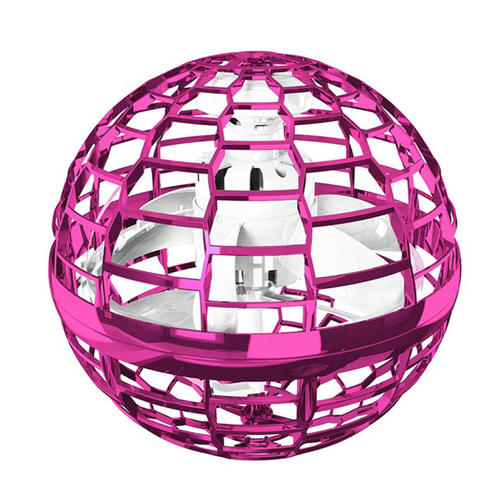 Plushridge Glowing Boomerang Hover Ball with Optional Magic Wand