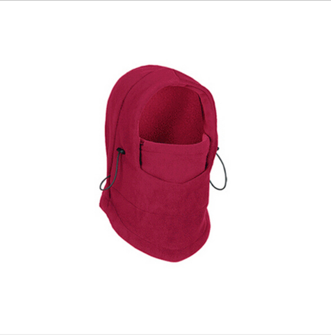 Plushridge 3-in-1 Fleece Balaclava Hat with Drawstring