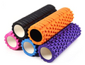 Textured EVA foam roller for massage