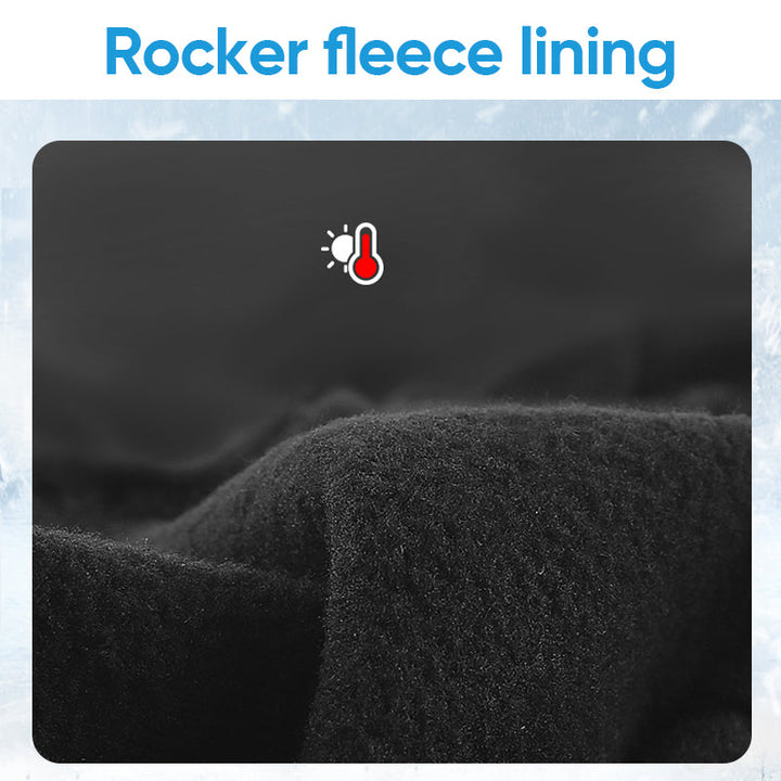 Warm Thermal Gloves with 3 Touchscreen Fingers and Zip Fit