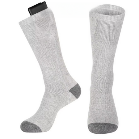 Plushridge™ USB Rechargeable Heated Socks for Toes and Soles