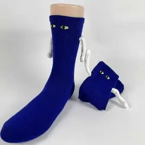 Plushridge Magnetic Hand-Holding Couple Socks, Funny Gift