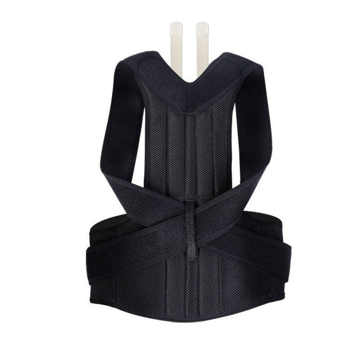Plushridge Back Posture Corrector with Support Stays and Waist Belt
