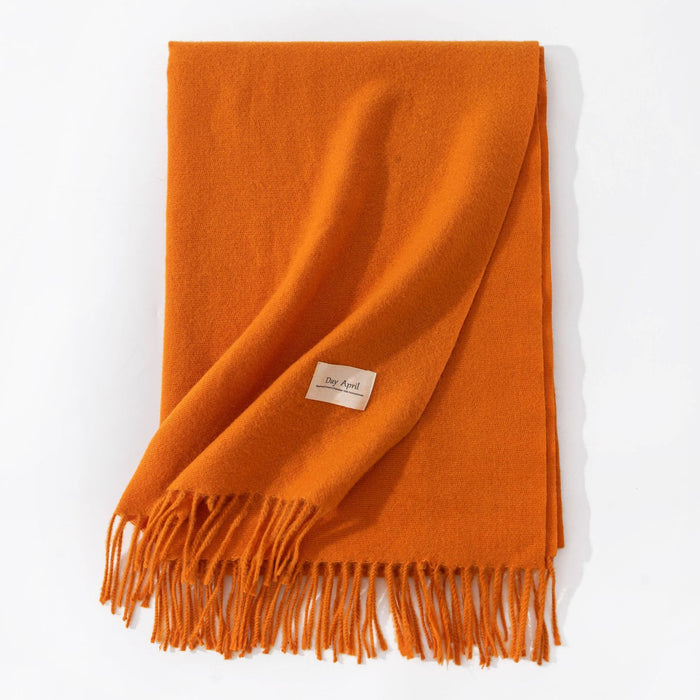 Plushridge Wide Faux Cashmere Scarf Shawl in 20 Colors
