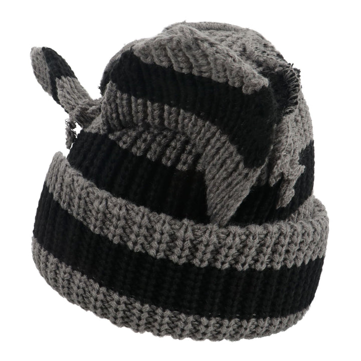 Chunky knit cat ear beanie