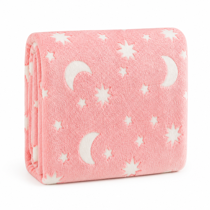 Leuchtende weiche Flanell-Kinderdecke