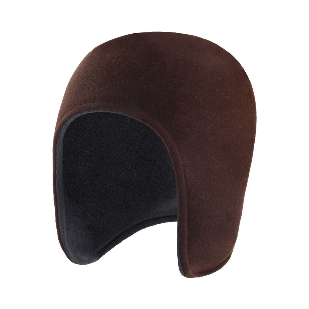 Polar fleece cap with ear flaps