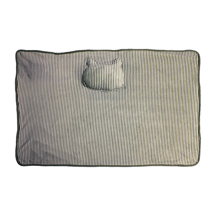 Plushridge USB heated lap blanket with cozy hand pocket