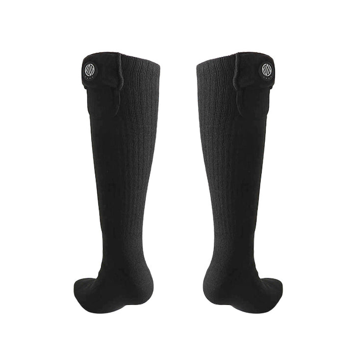 Plushridge™ Washable Rechargeable Heated Ski Socks in Soft Cotton
