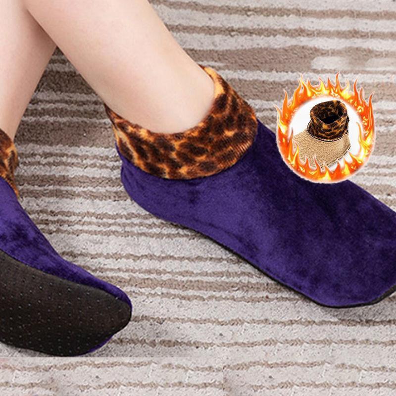 Non-Slip Cotton Grip Socks with Silicone Sole