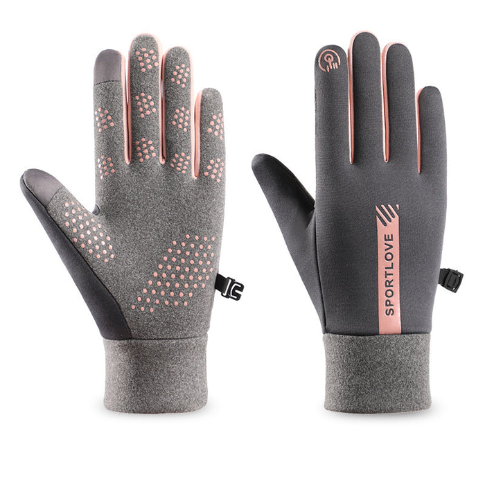 Plushridge Water-Repellent Touchscreen Winter Gloves