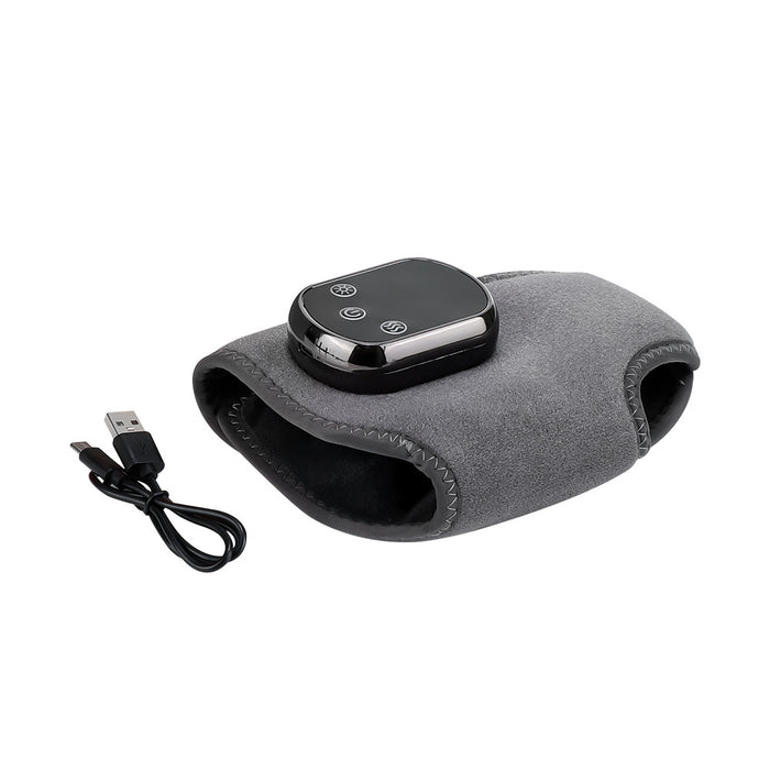 Plushridge Rechargeable Heated Ankle Wrap with Vibration Massage