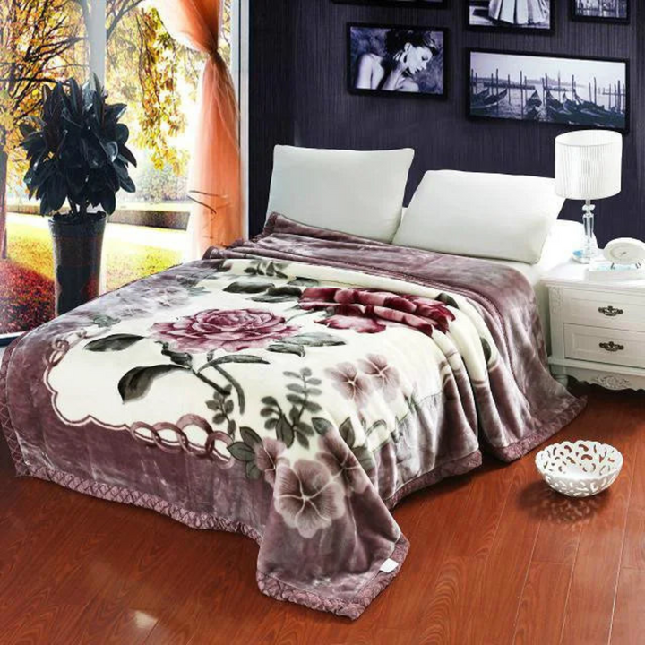 Fluffy Quilts Weighted Blanket for Bedroom Use