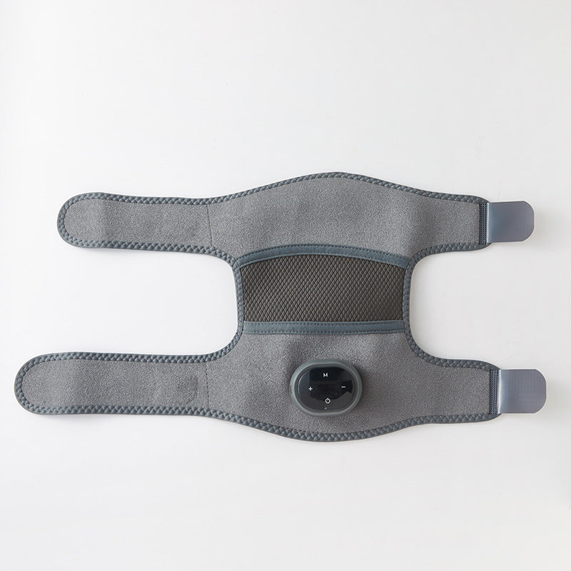 Heated knee wrap with LCD control