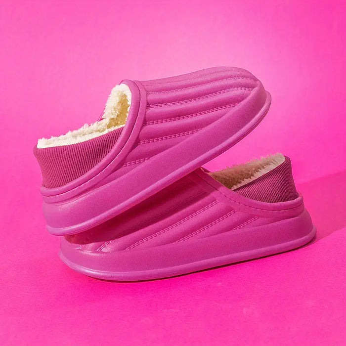Plushridge™ Cozy Warm House Slippers with Non-Slip Soles