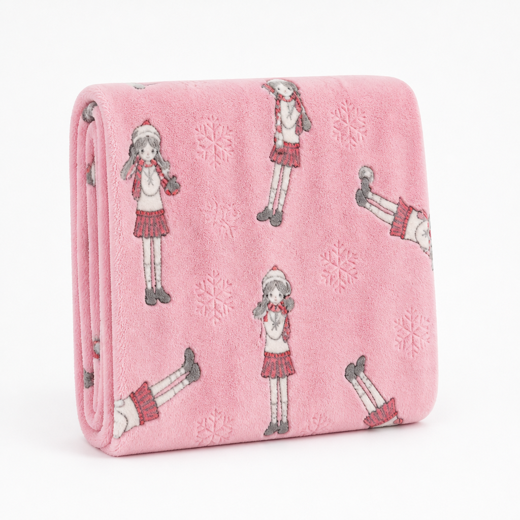 Leuchtende weiche Flanell-Kinderdecke