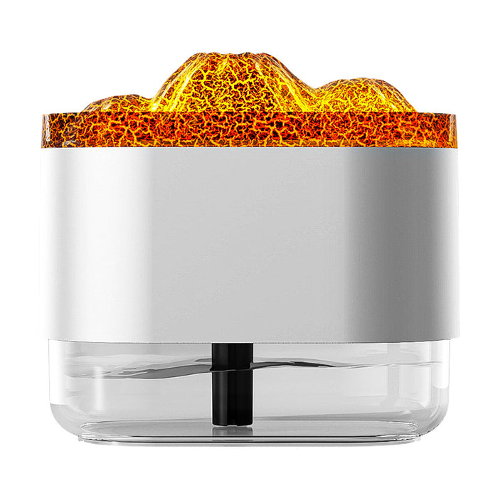 Plushridge Volcano humidifier with 300 ml tank and colorful LED light