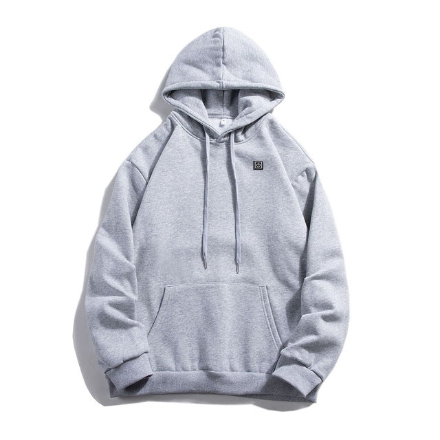 Plushridge Heated Pullover Hoodie with Power Bank Included