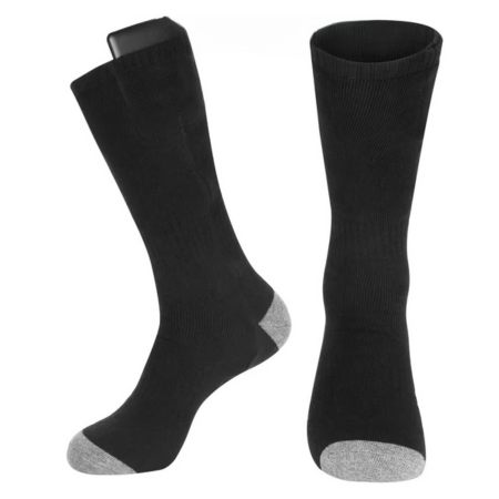 Plushridge™ USB Rechargeable Heated Socks for Toes and Soles