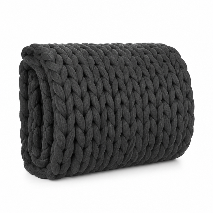 Plushridge™ Breathable Temperature-Regulating Weighted Blanket, Washable