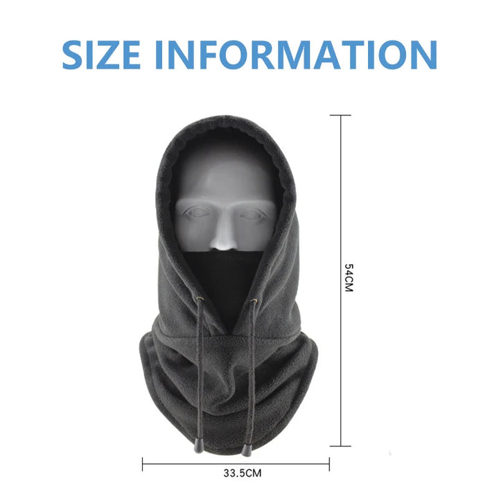 Polar Fleece Balaclava with Full Face and Neck Coverage