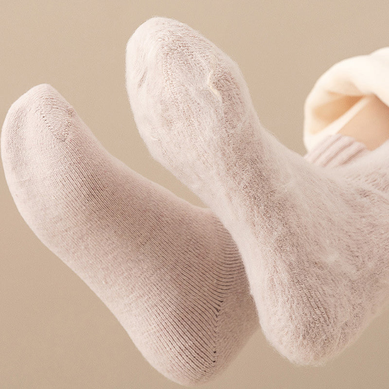 3-Pair Unisex Thermal Socks with Soft Fleece Lining