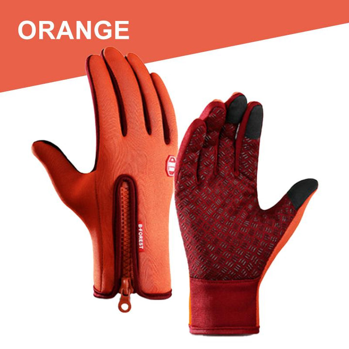 Waterproof Thermal Gloves with 3 Touchscreen Fingers