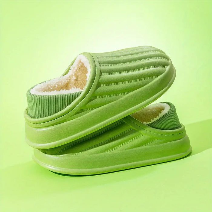 Plushridge™ Cozy Warm House Slippers with Non-Slip Soles