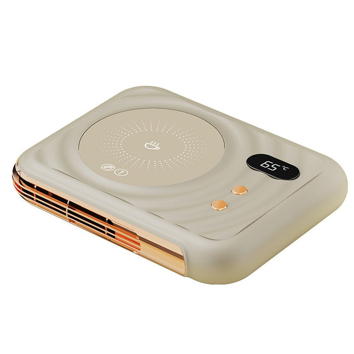 Plushridge 2-in-1 Mug Warmer and Hand Warmer with Warm Air Fan