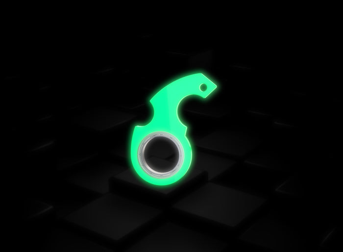 Plushridge Fidget Spinner Keychain with Bottle Opener Edge