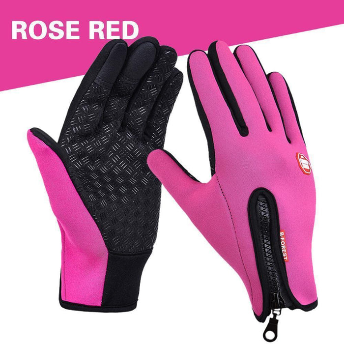 Plushridge™ Waterproof Thermal Gloves with 3 Touchscreen Fingers