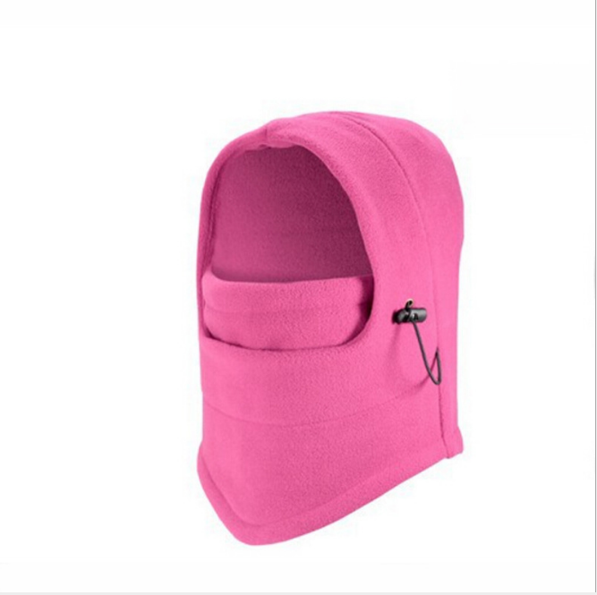 Plushridge 3-in-1 Fleece Balaclava Hat with Drawstring