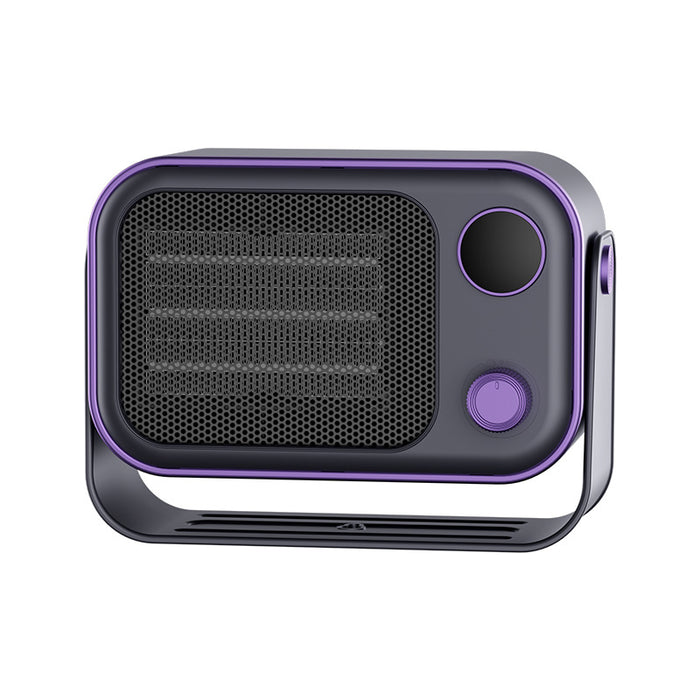 Plushridge Retro Fan Heater for Desk or Wall with Adjustable Head