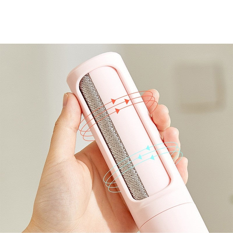 Pet hair remover roller on a sofa