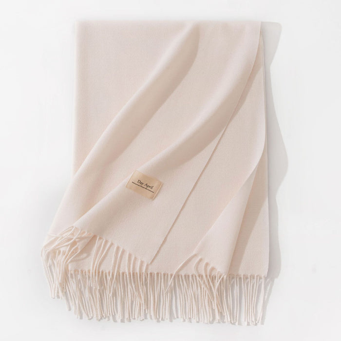 Plushridge Wide Faux Cashmere Scarf Shawl in 20 Colors