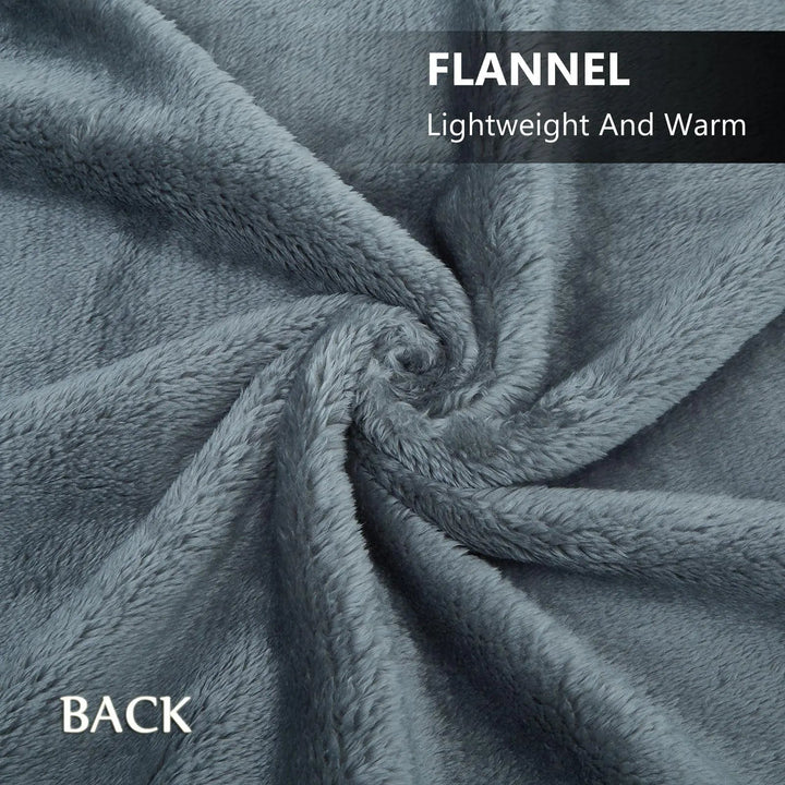 Velmesta Wearable Plaid Fleece Blanket