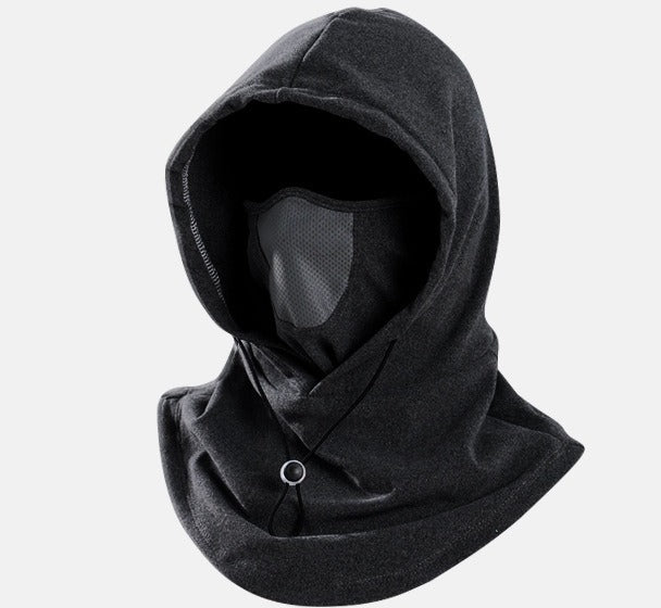 Plushridge 4-in-1 Hooded Balaclava with Breathable Mesh Panel