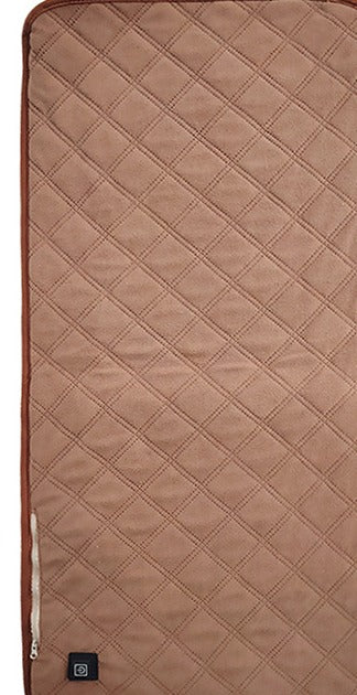 USB heated seat cushion on chair